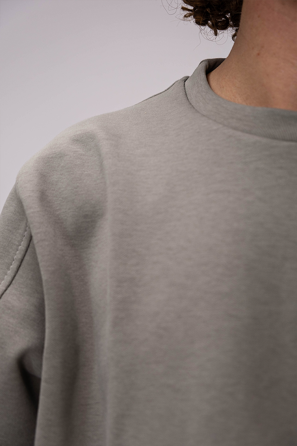 Regular fit Tee – Stone Grey