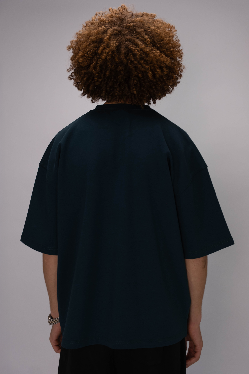 Swag Oversized Graphic T-Shirt – Deep Navy