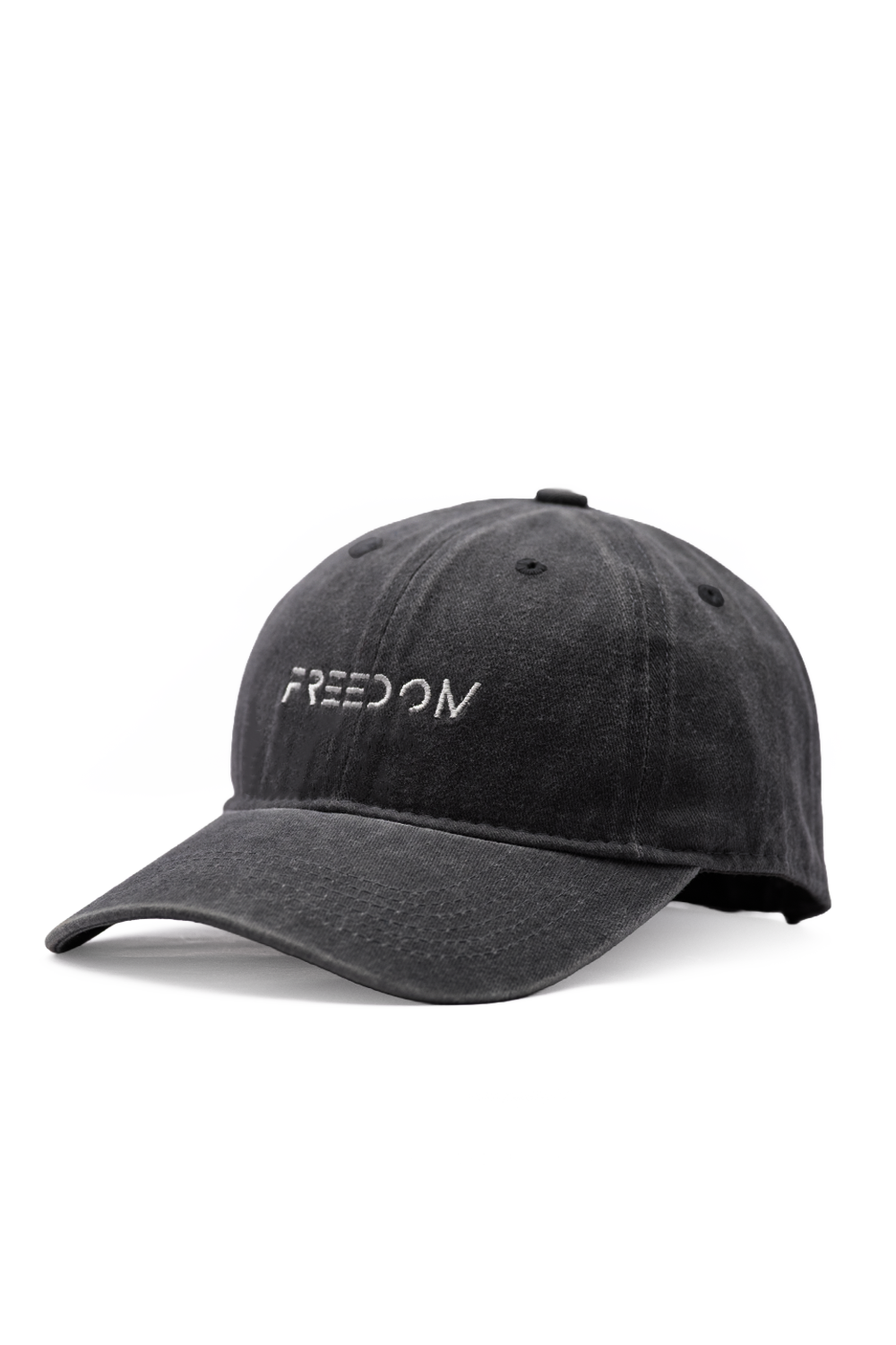 Freedom Denim cap - Dark Grey