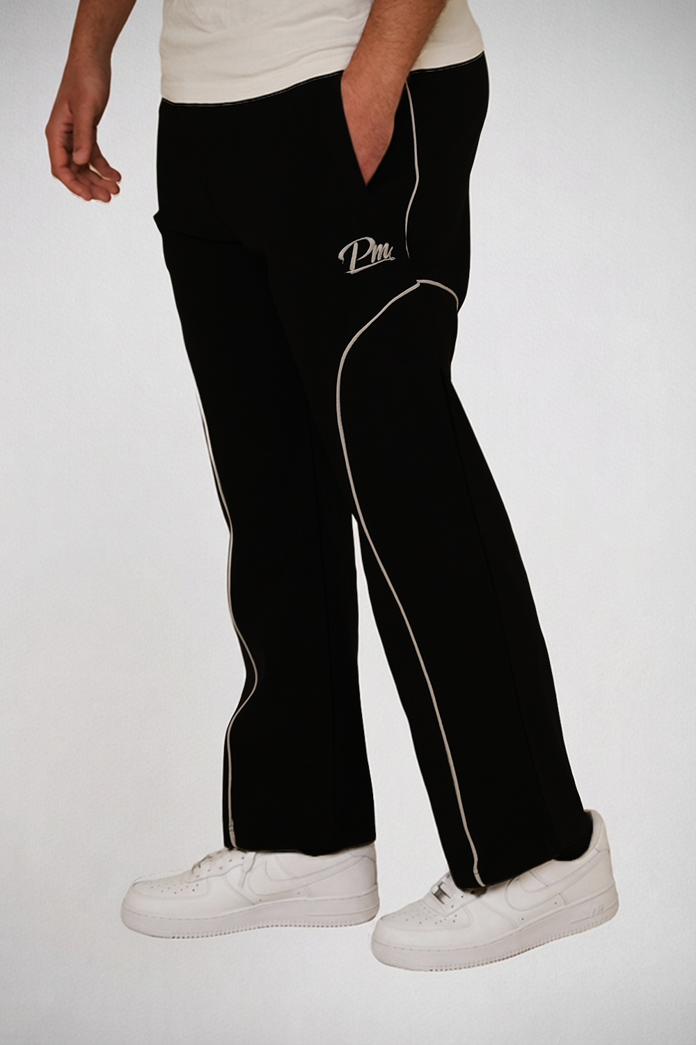 Sport Line Track Pants – Black Edition