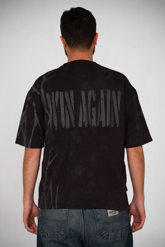 Urban Roots Tee – Midnight Distress