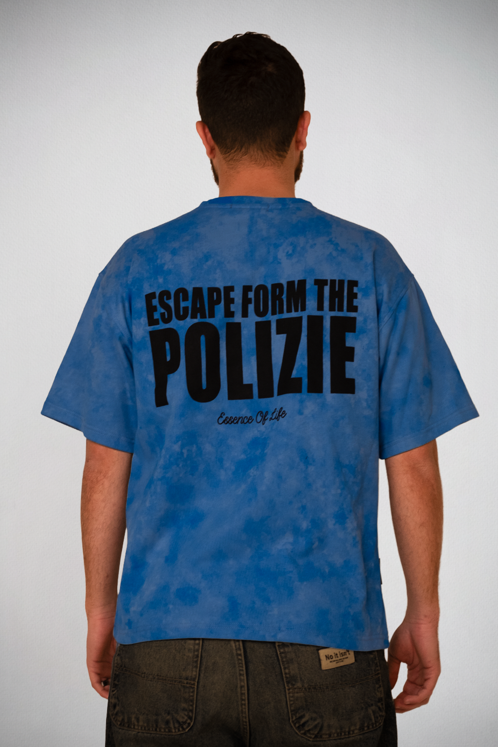 Escape Statement Tee – Sky Blue