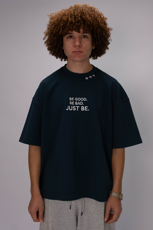 Be good Oversized Tee – Deep Teal