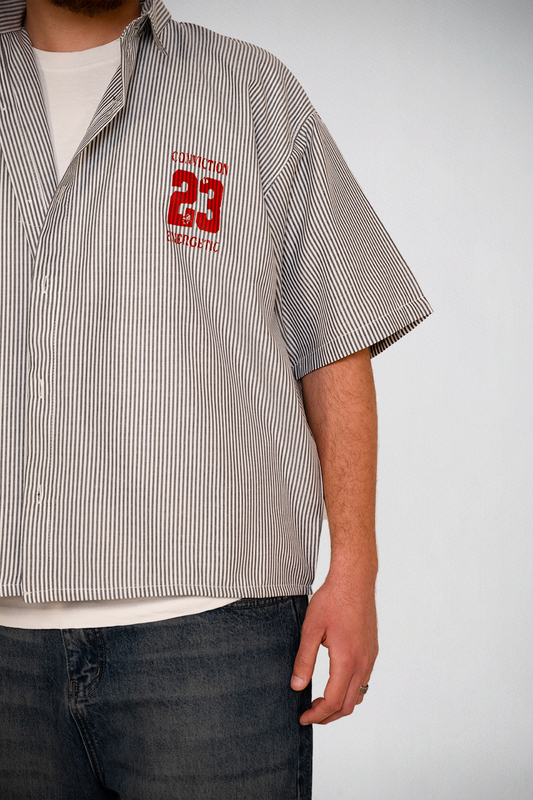 Conviction 23 Pinstripe Shirt – Energetic Edition