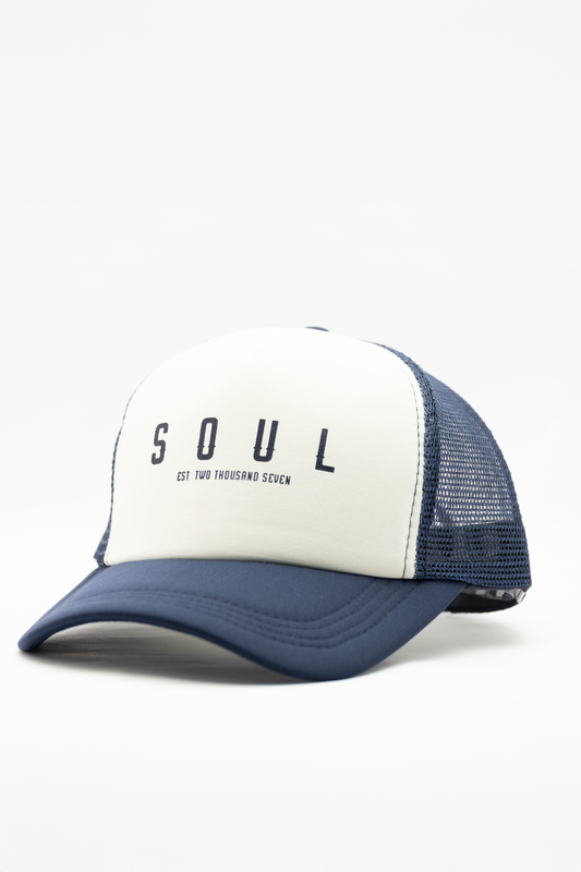 SOUL Navy & White Baseball Cap