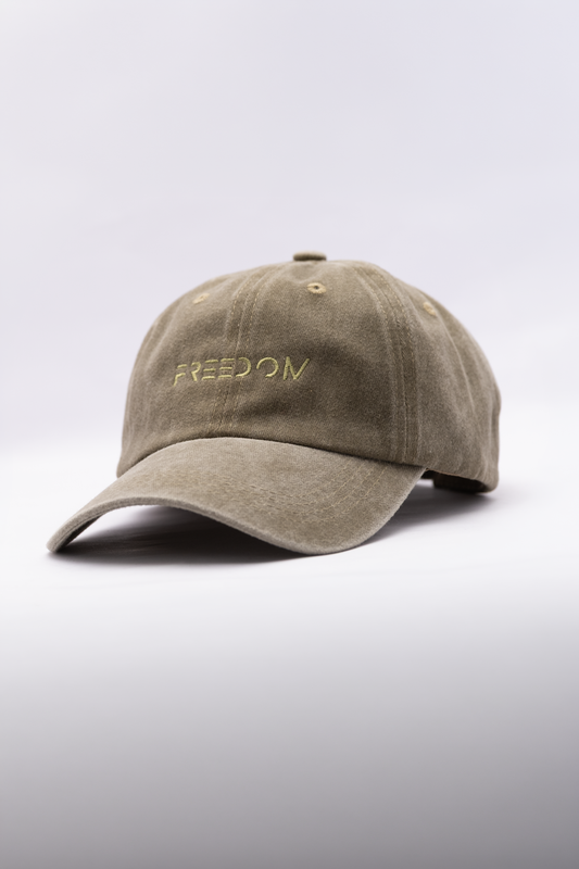 Freedom Denim cap - Olive