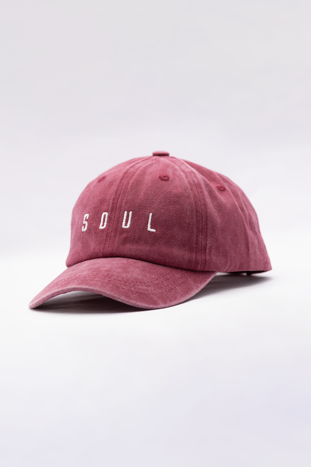 Soul Denim Cap – Maroon