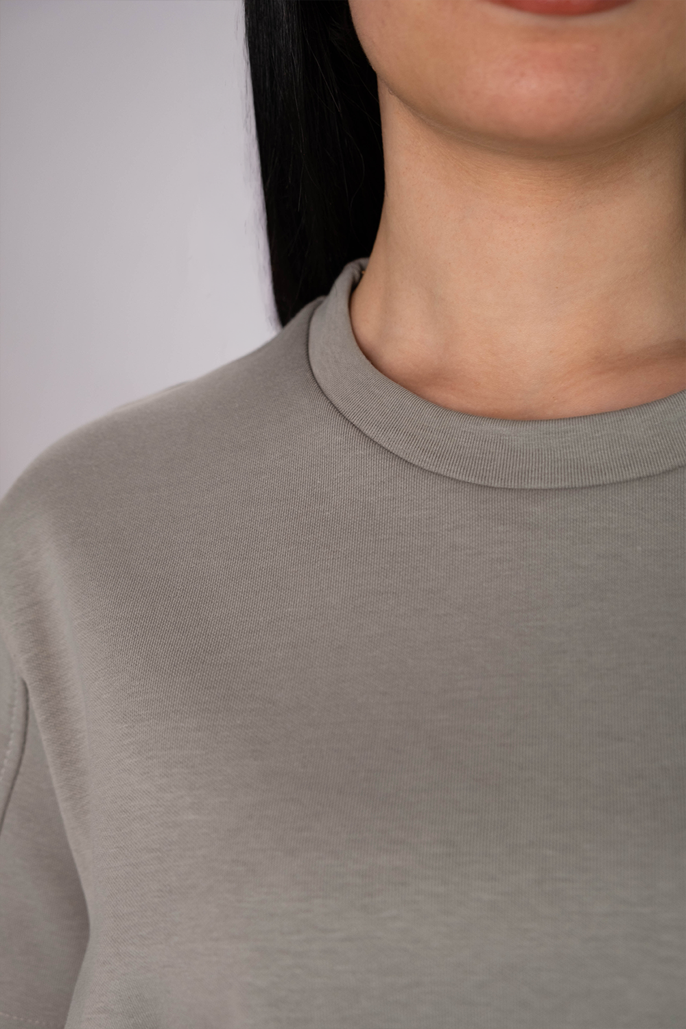 Regular fit Tee – Stone Grey