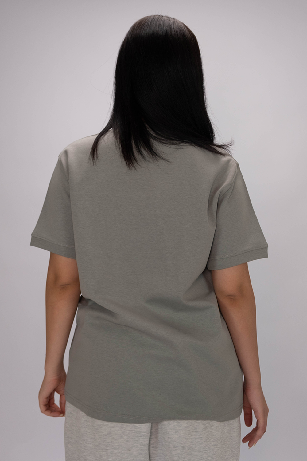 Regular fit Tee – Stone Grey