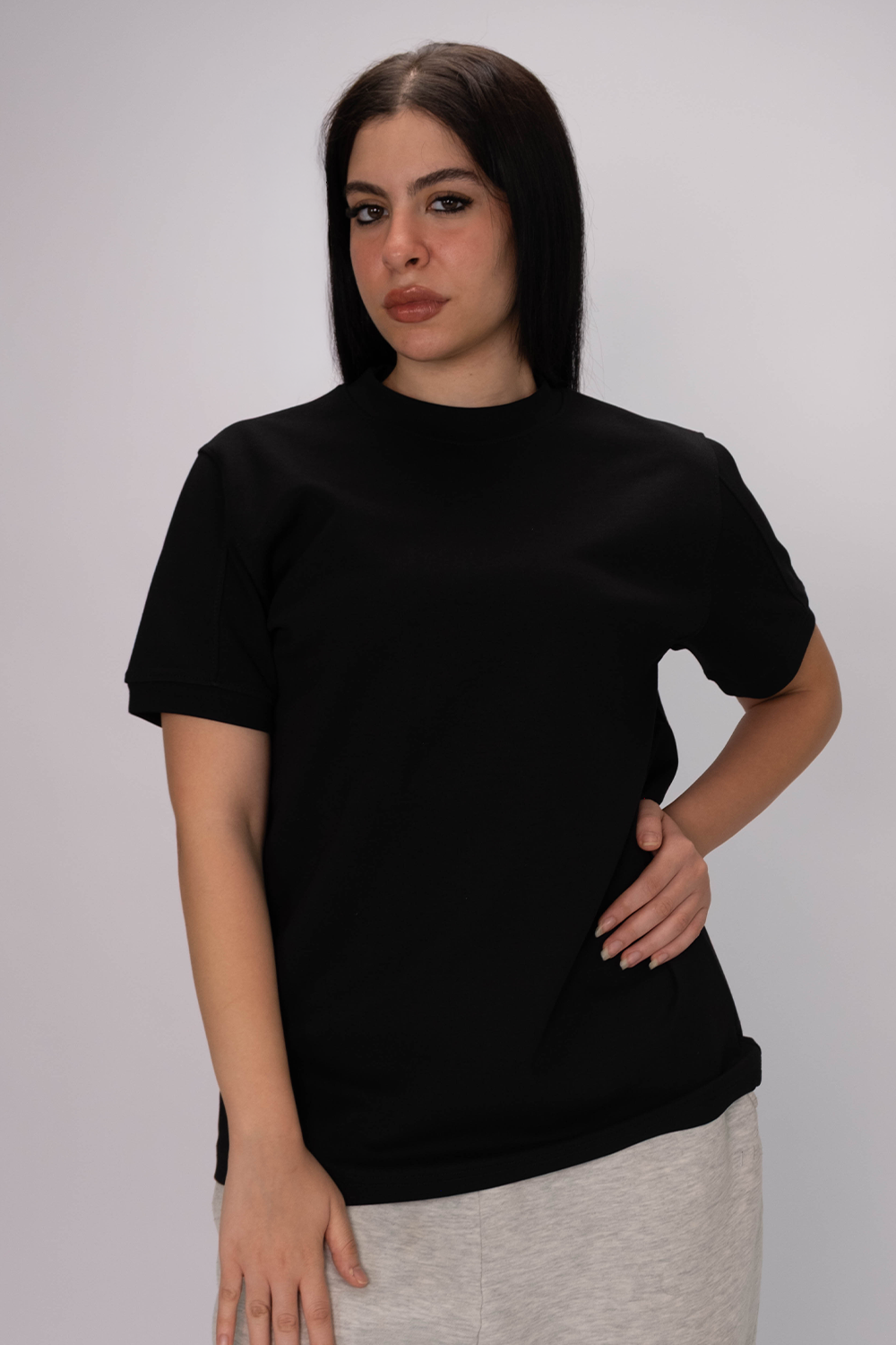 Premium Basic Tee – Black