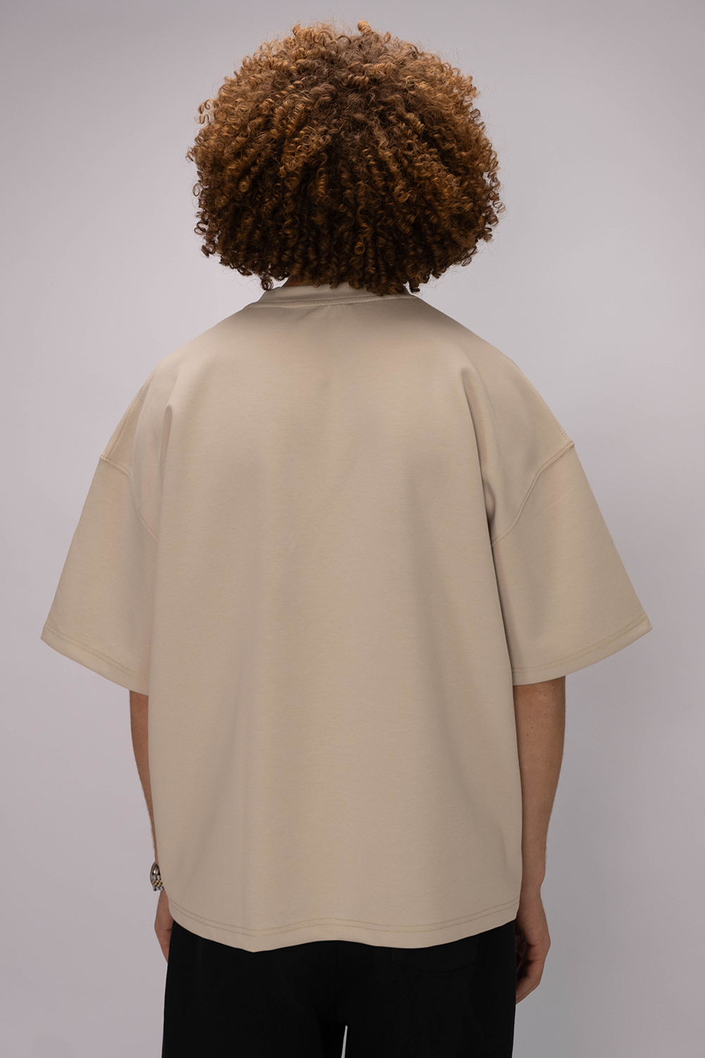 BE GOOD Oversized Tee – Sand