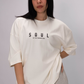 Soul 07 Oversized Tee – White