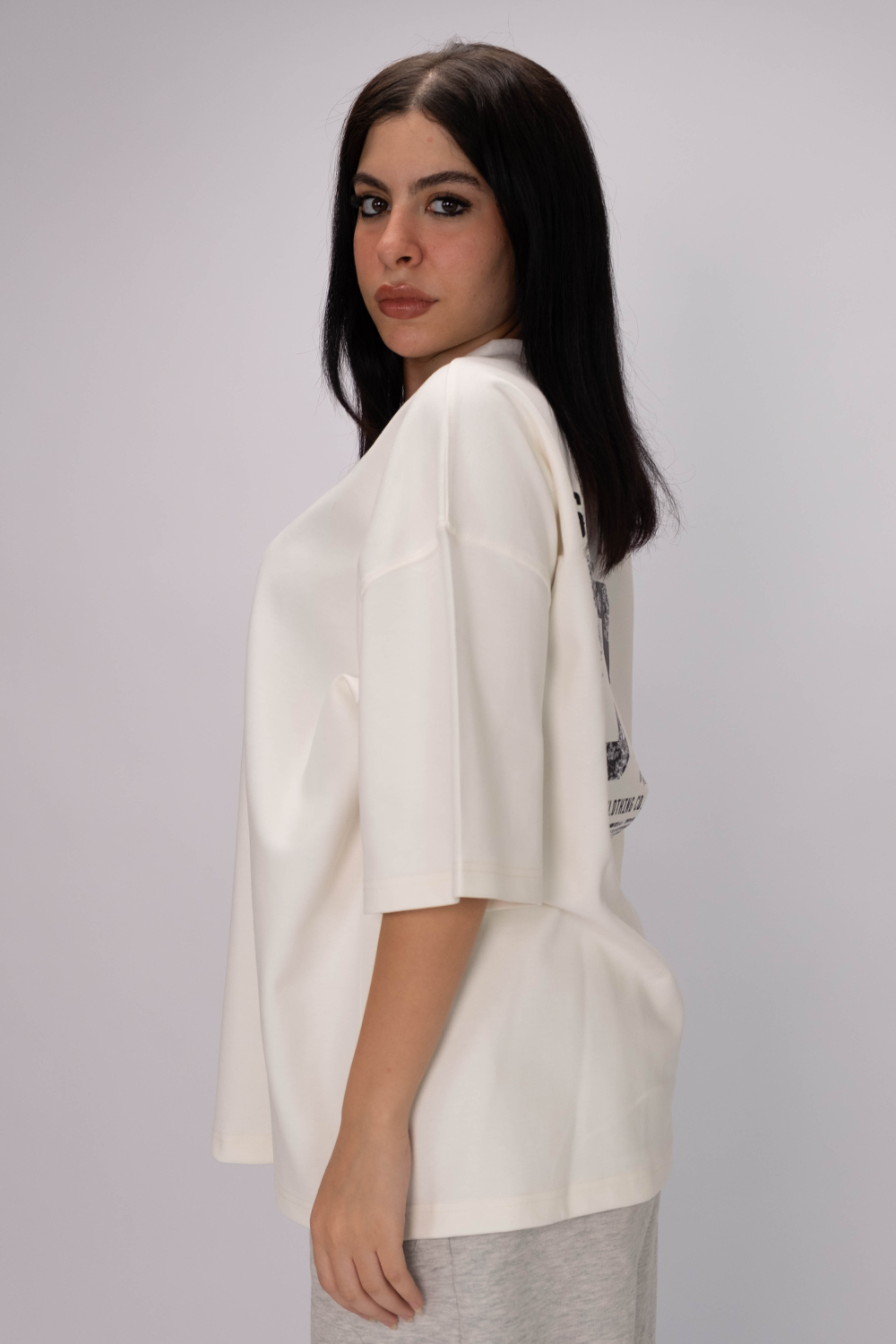 Soul 07 Oversized Tee – White