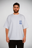 Not Shy Tee – Ice Blue Attitude