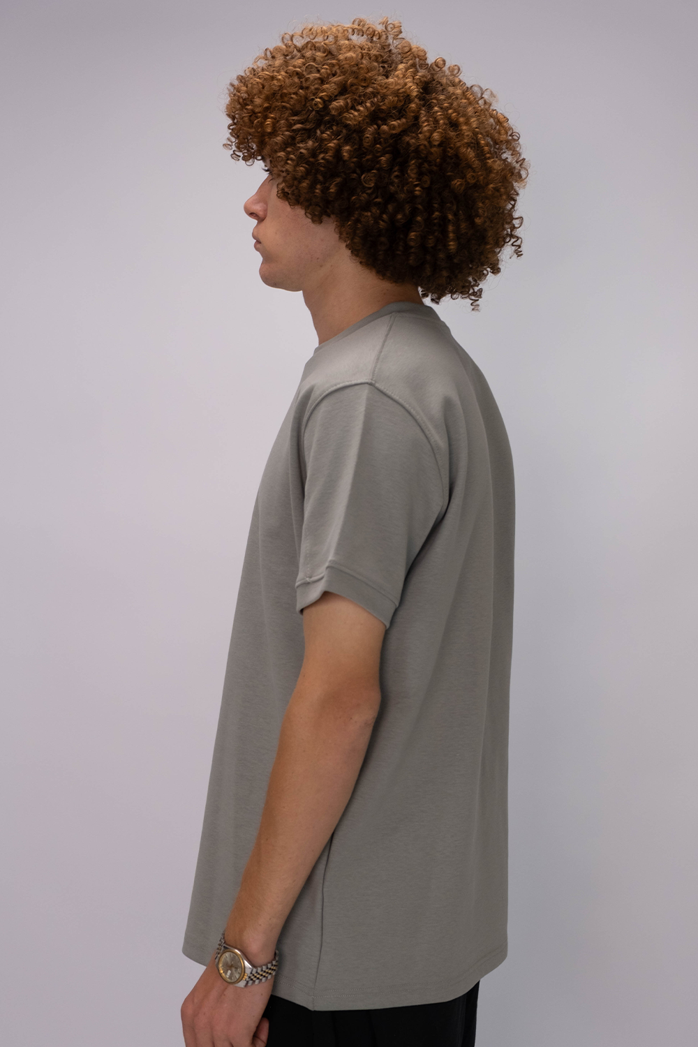 Regular fit Tee – Stone Grey