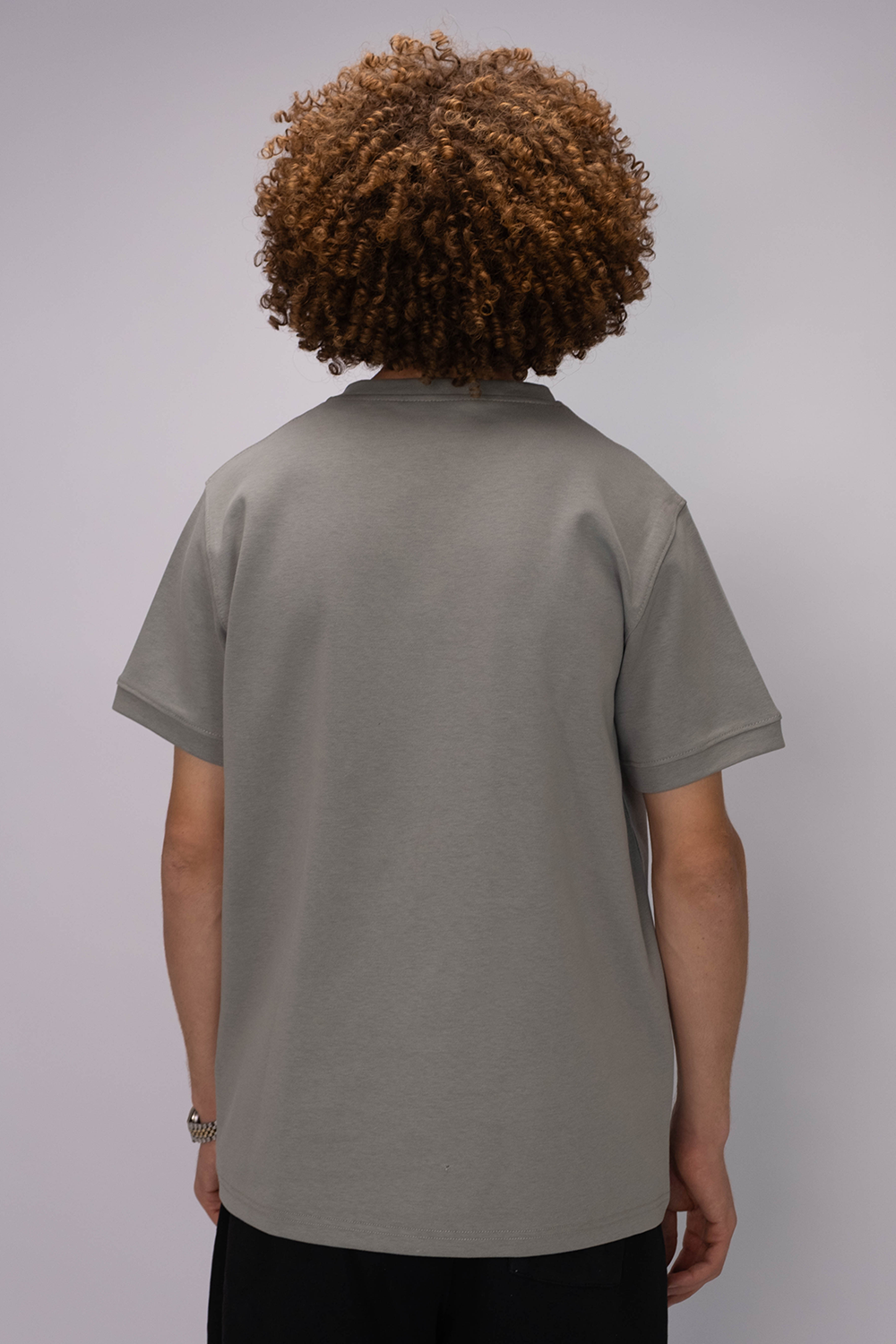 Regular fit Tee – Stone Grey