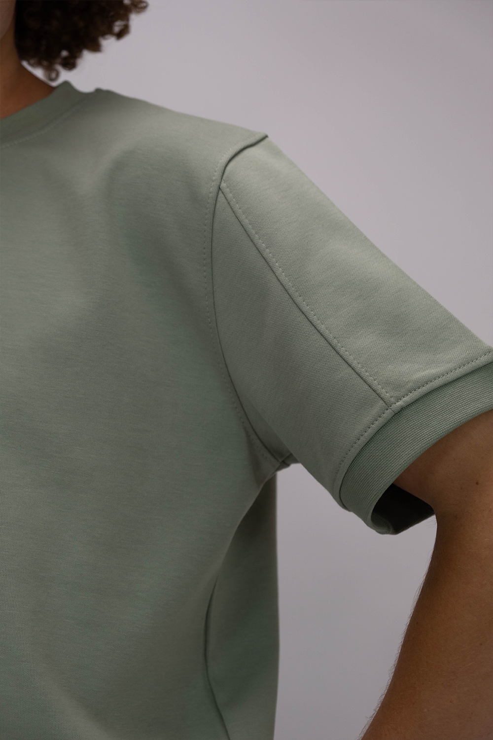 Regular fit Tee – Sage Green