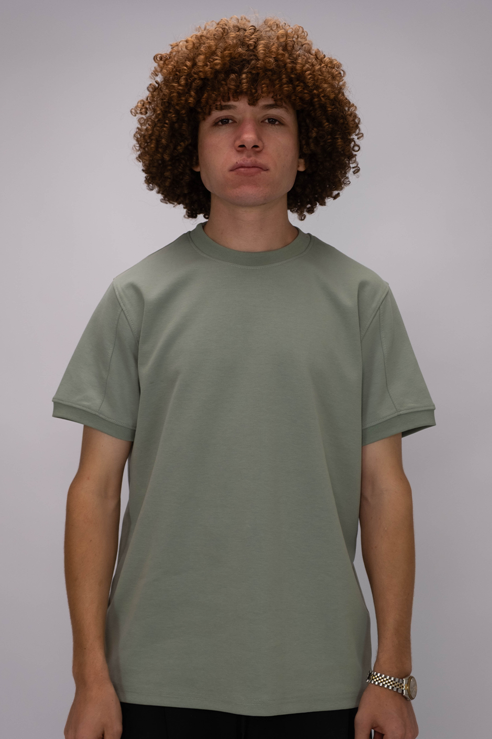 Regular fit Tee – Sage Green