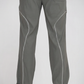 Grey Piped Track Pants