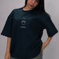 Swag Oversized Graphic T-Shirt – Deep Navy