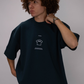 Swag Oversized Graphic T-Shirt – Deep Navy