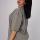 Freedom Box Fit Tee – Stone Gray