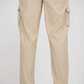 Beige Cargo Trousers (Relaxed Fit)