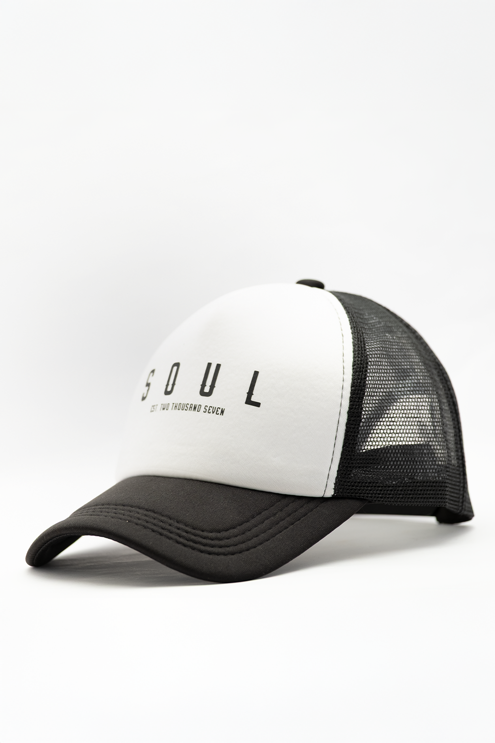 SOUL Black & White Baseball Cap