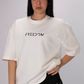 Freedom Box Fit Tee – Off White
