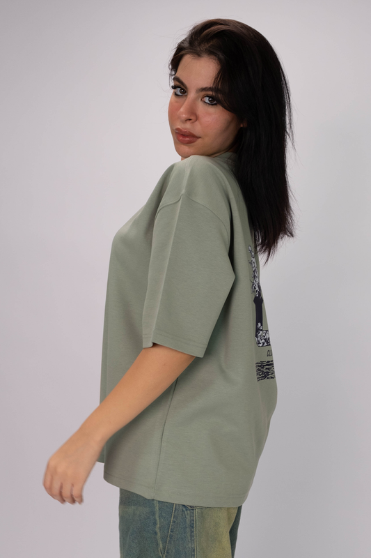 Soul 07 Box FitTee – Sage Green