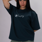 Signature Box Fit  Tee – Midnight Navy