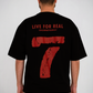 Live For Real Tee – Red Impact 7
