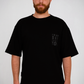 Not Shy Tee – Black Fade Statement