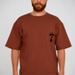 Live For Real Tee – Earth Brown 7