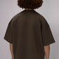 Oversized Statement Tee – Espresso Brown