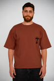 Live For Real Tee – Earth Brown 7