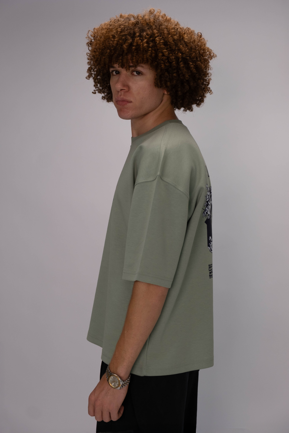 Soul 07 Box FitTee – Sage Green