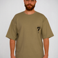 Live For Real Tee – Olive Sand 7