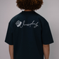 Signature Box Fit  Tee – Midnight Navy