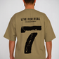 Live For Real Tee – Olive Sand 7