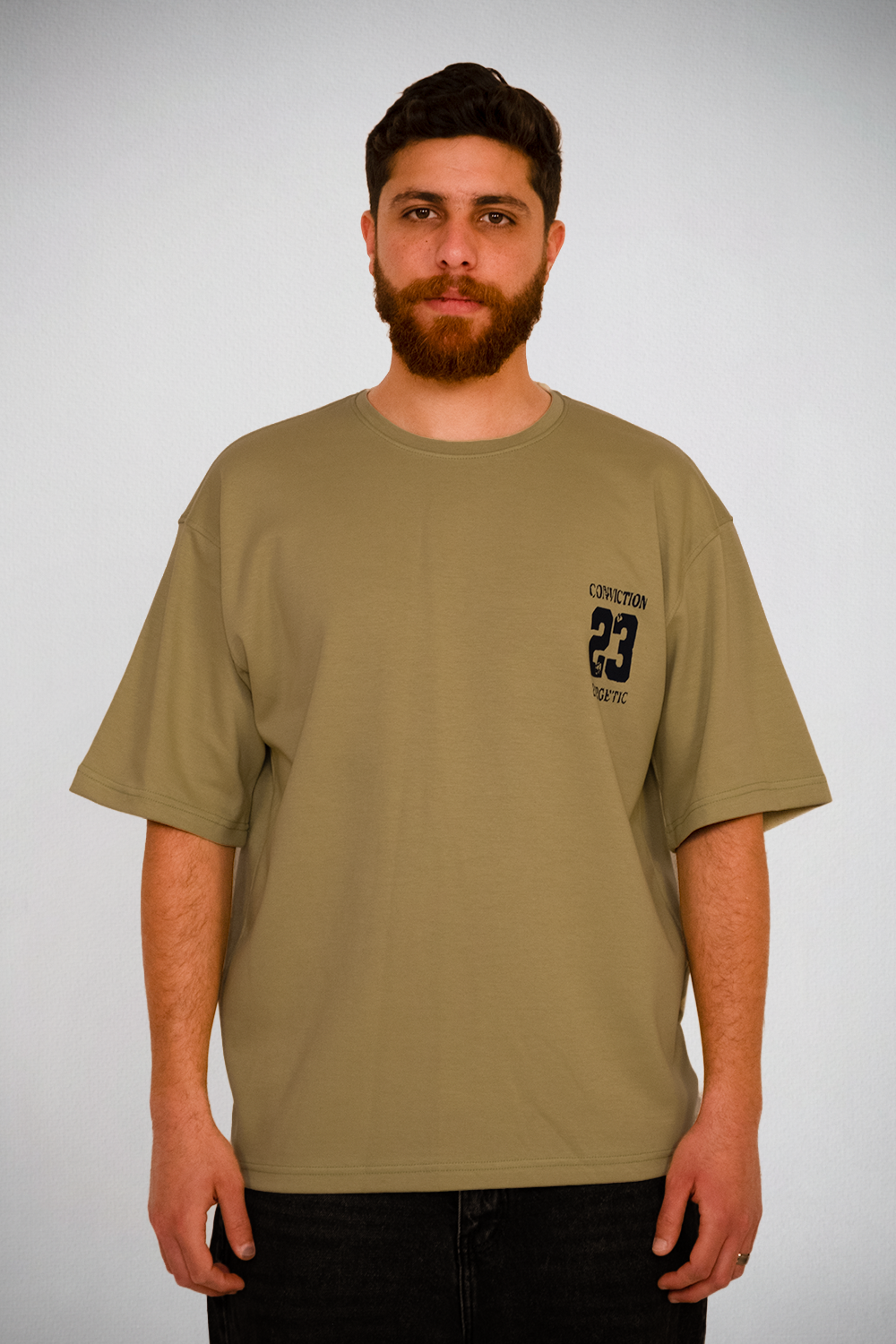 Conviction 23 Tee – Sand Edition