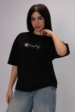 Signature Box Fit  Tee – Classic Black