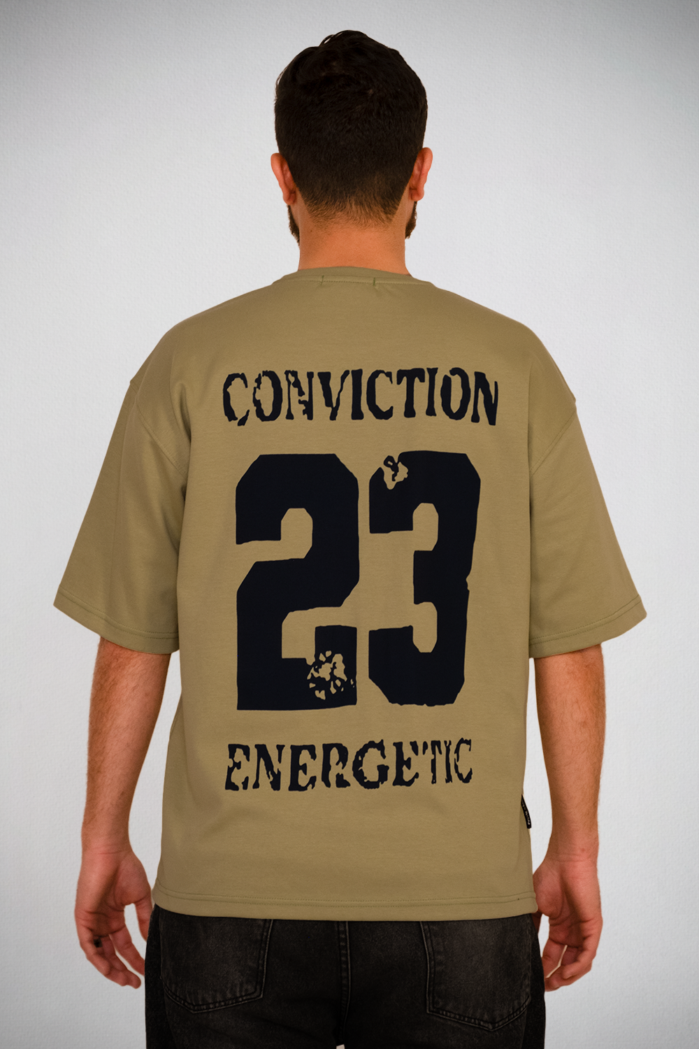 Conviction 23 Tee – Sand Edition