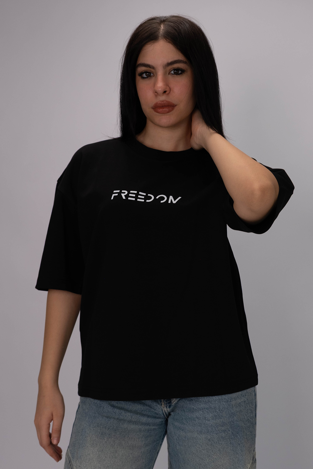 Freedom Box Fit Tee – Classic Black