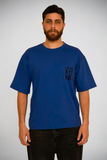 Not Shy Tee – Royal Blue Statement