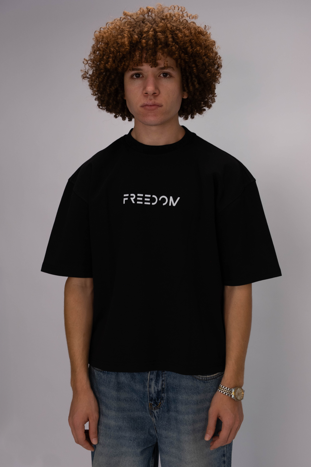 Freedom Box Fit Tee – Classic Black