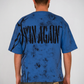 Urban Roots Tee – Electric Blue