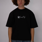 Signature Box Fit  Tee – Classic Black
