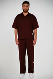 Burgundy Luxe Textured Lounge Set