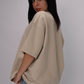 Swag Oversized Graphic T-Shirt – Sand Beige